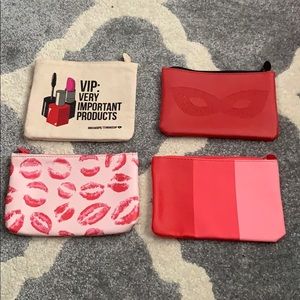 Ipsy Cosmetic bags (brand new)